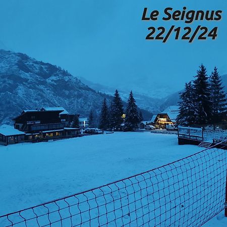 Studio Seignus D Allos Pieds Des Pistes Exterior foto