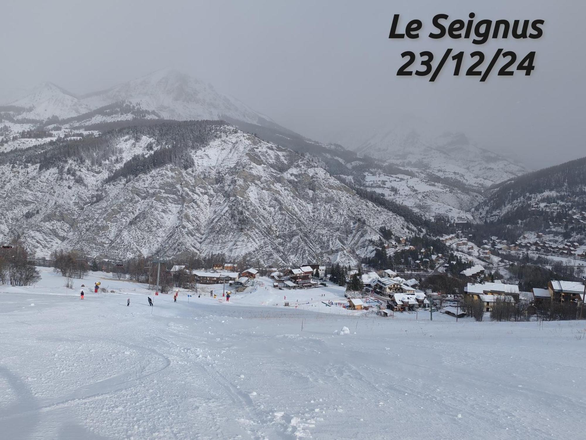 Studio Seignus D Allos Pieds Des Pistes Exterior foto